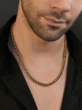 18K Gold Plated Rounded Link Anti-Tarnish Waterproof Chain