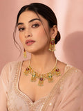 Aanura Heritage Layered Tassel Necklace Set