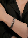 Rhodium Plating Anti Tarnish Waterproof Iced Bracelet