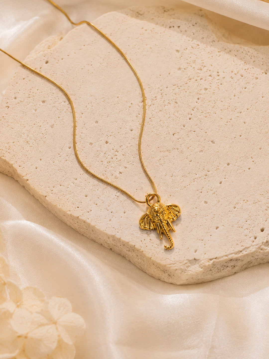 Aanura Angel Charm Minimal Pendant Necklace