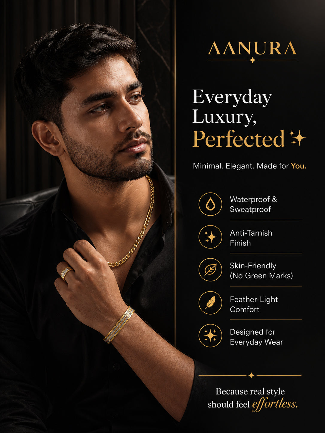 Rhodium Plating Anti Tarnish Waterproof Iced Bracelet