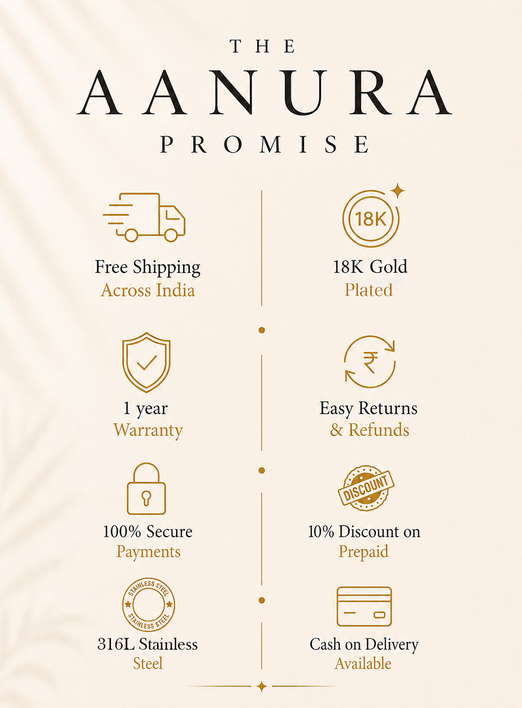 Gold Plated Petal Bloom Crystal Anti-Tarnish Ring