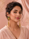 Aanura Gold Plated Chandrika Drop Earrings